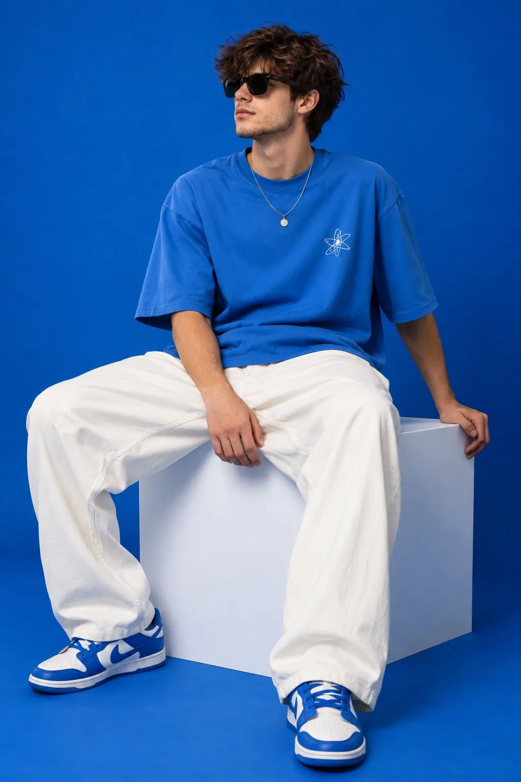 Cobalt Cube Streetwear