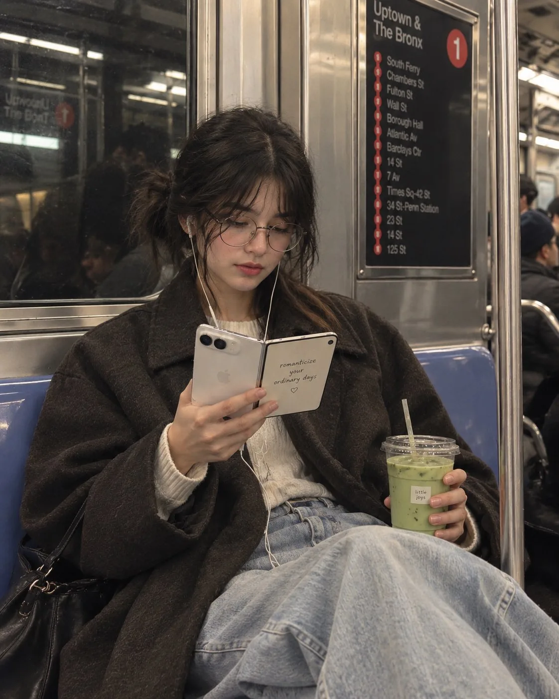 NYC Subway Matcha Ride
