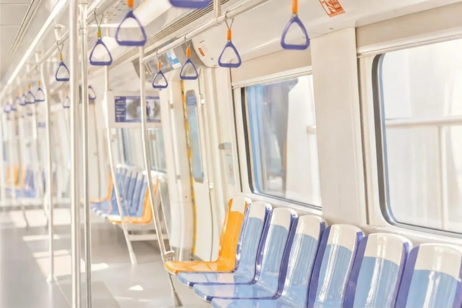 Daylight City Train Interior
