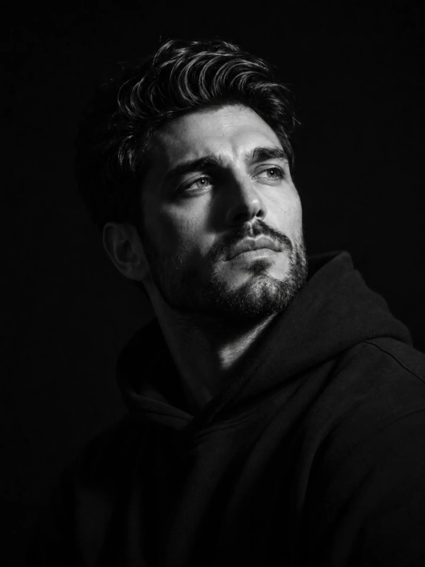 Rembrandt Hoodie Portrait