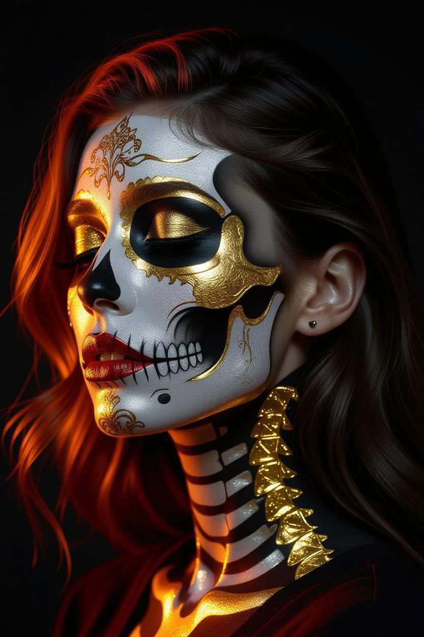 Skull Fractal Portrait