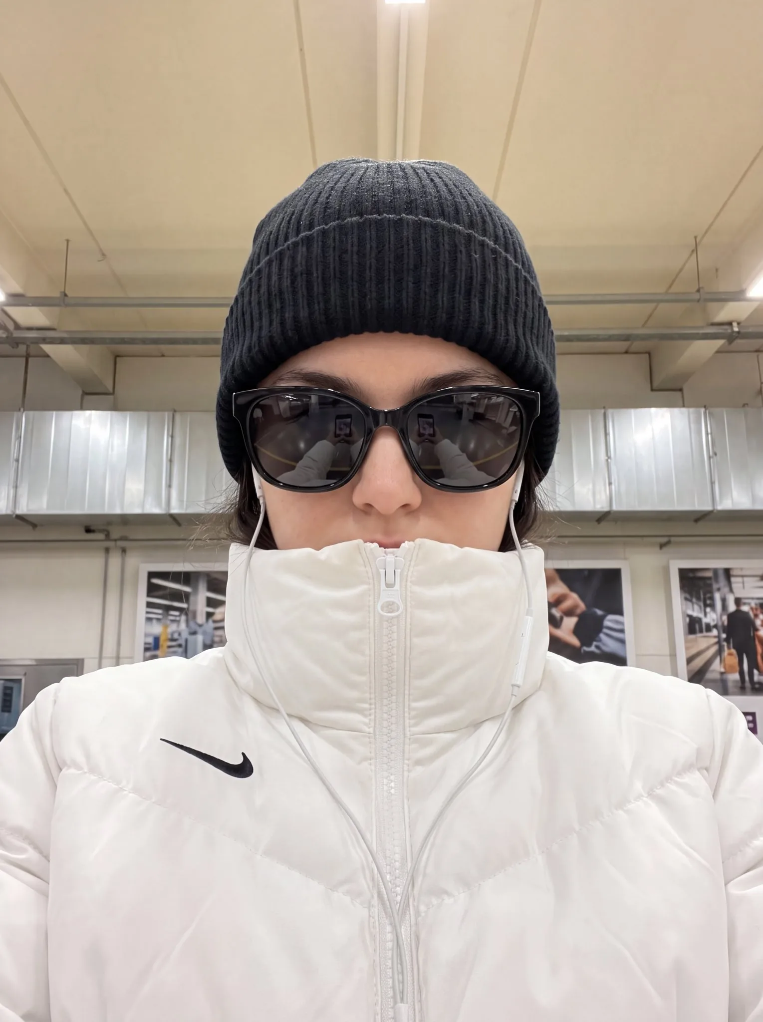 Beanie and Sunglasses