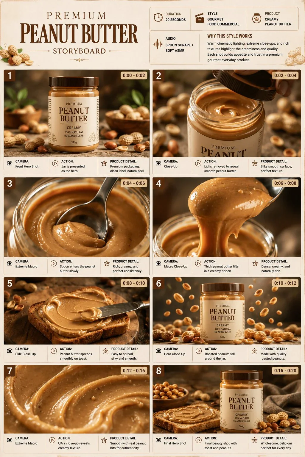 Peanut Butter Storyboard