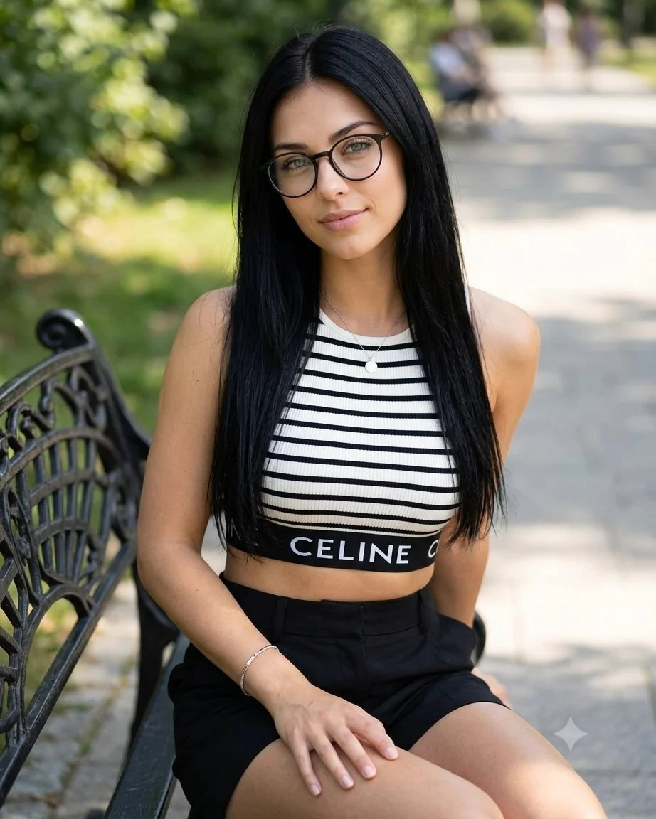 Park Bench Striped Top