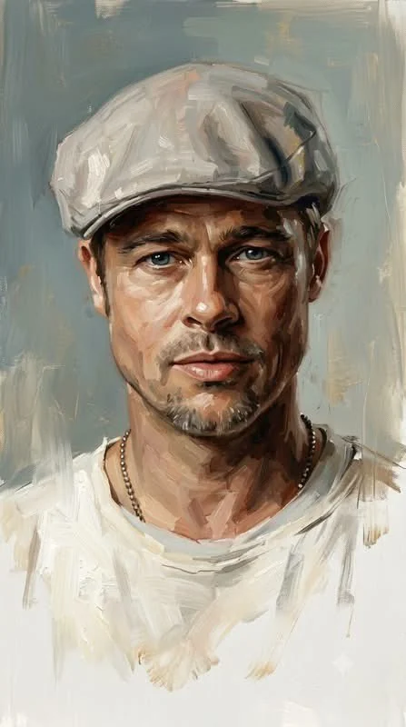 Unfinished Oil Portrait