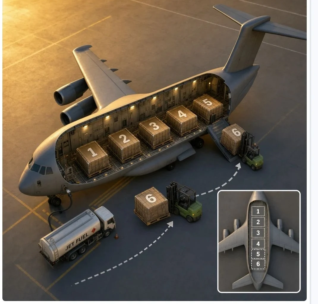 Cargo Bay Loading Diagram