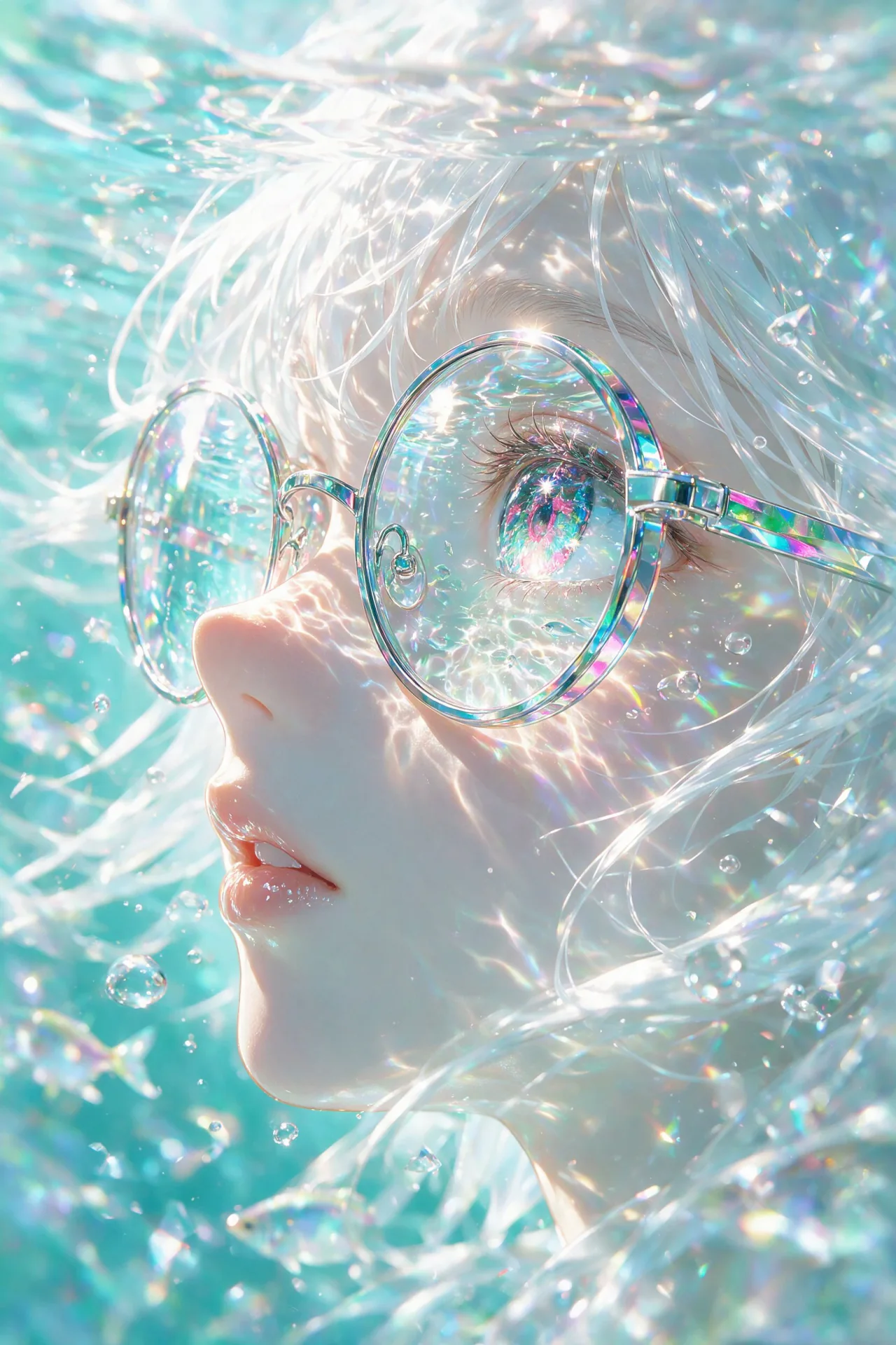 Crystal Underwater Portrait