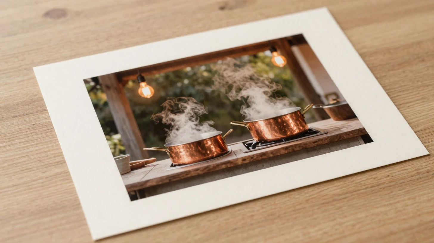 Printed Z Image photoreal still on an off-white studio table