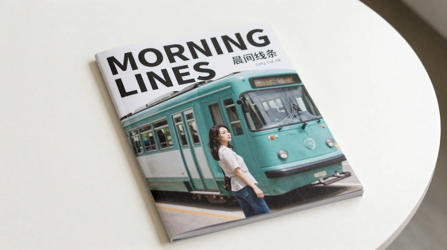 Printed bilingual poster still with English and Chinese cover type